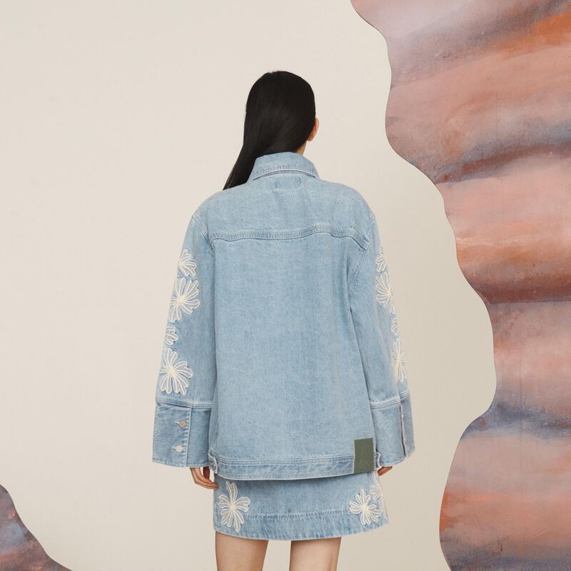 ALÉMAIS Charlene Denim Jacket image number 1